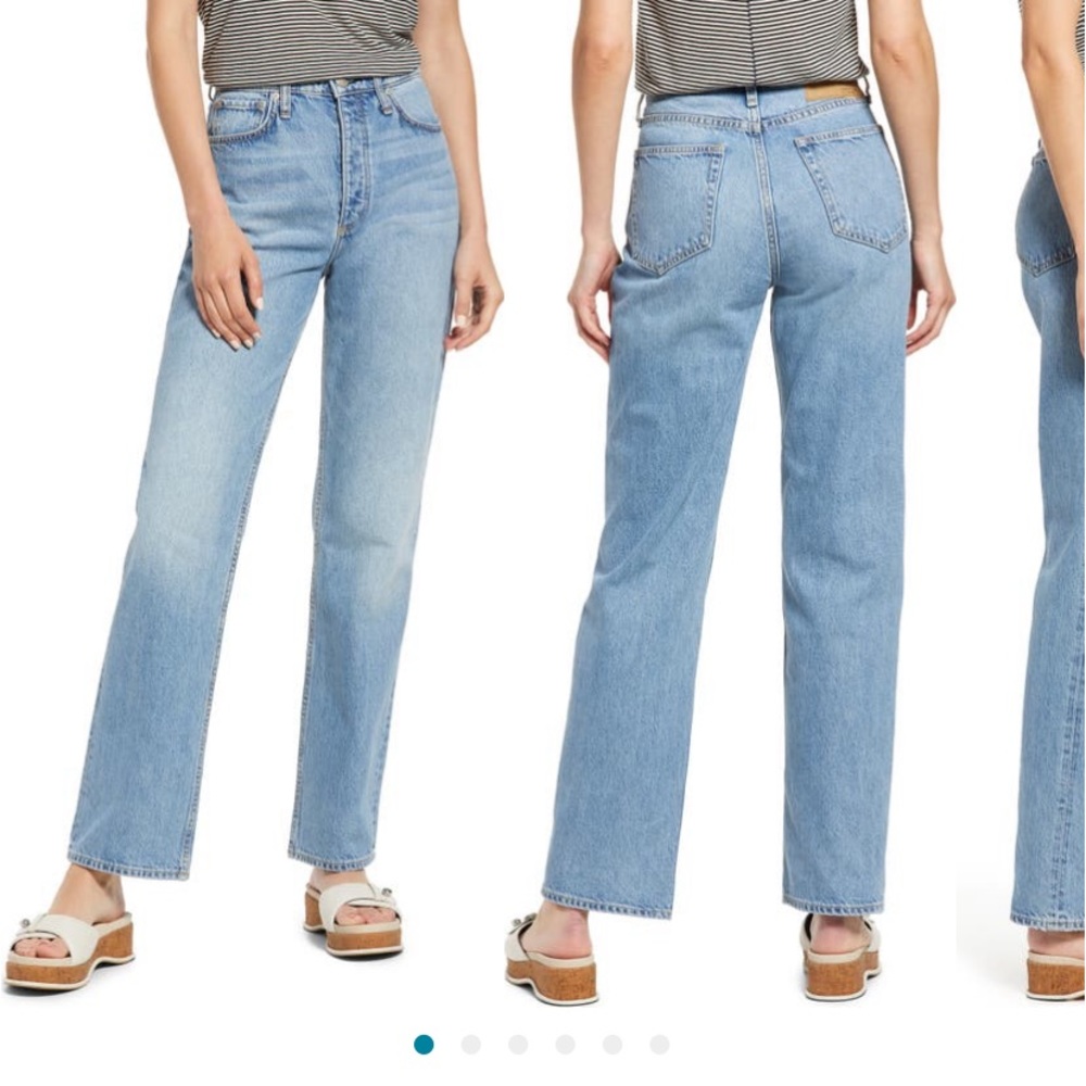 Rag & Bone Alex high waist straight leg jeans. NWT. Size 26.